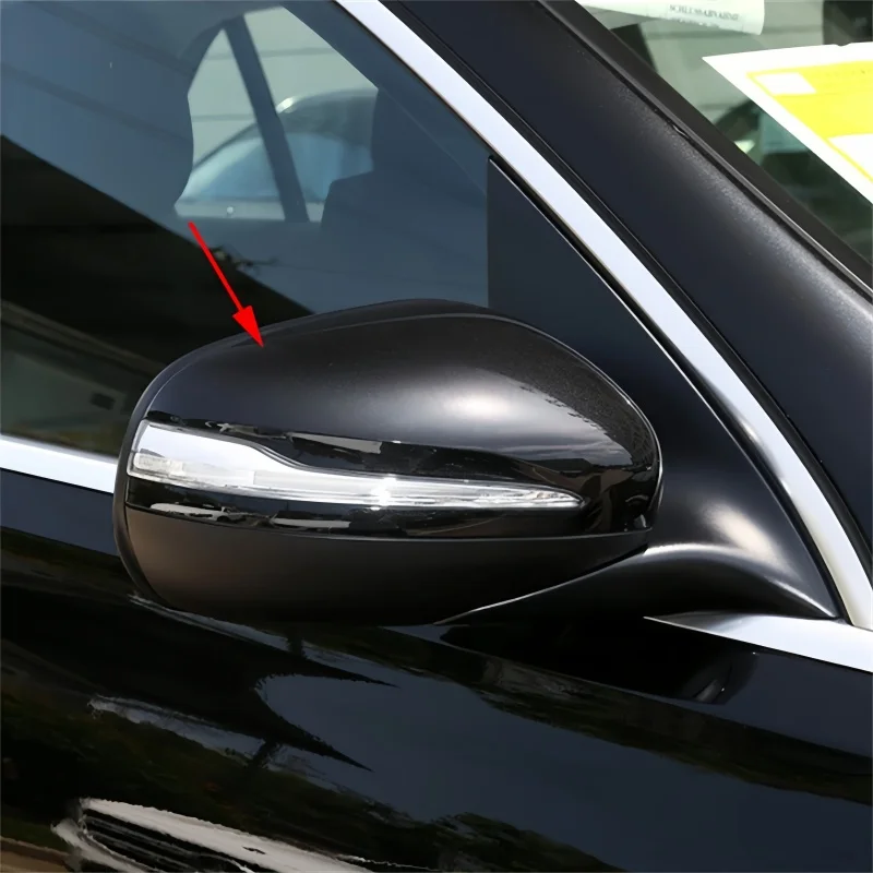 

For Mercedes-Benz GLE W167 2020- GLS 2020- G Class W464 Rear Heated Blind Spot Mirror Glass Cover Frame Turn Signal Light Bottom