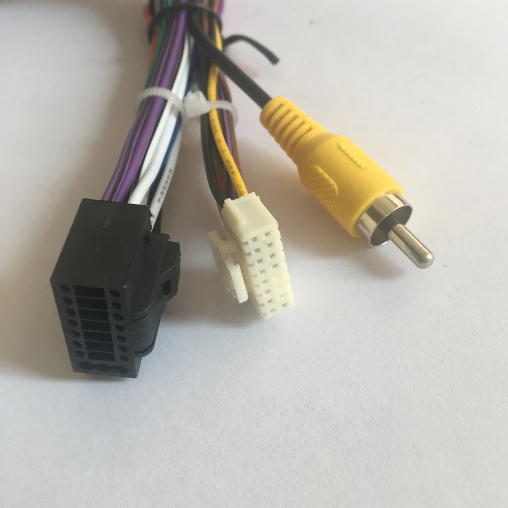 Car Radio Female ISO Radio Plug Power Adapter Wiring Harness for Citroen C4 C-Triomphe C-Quatre Elysee for Peugeot cable