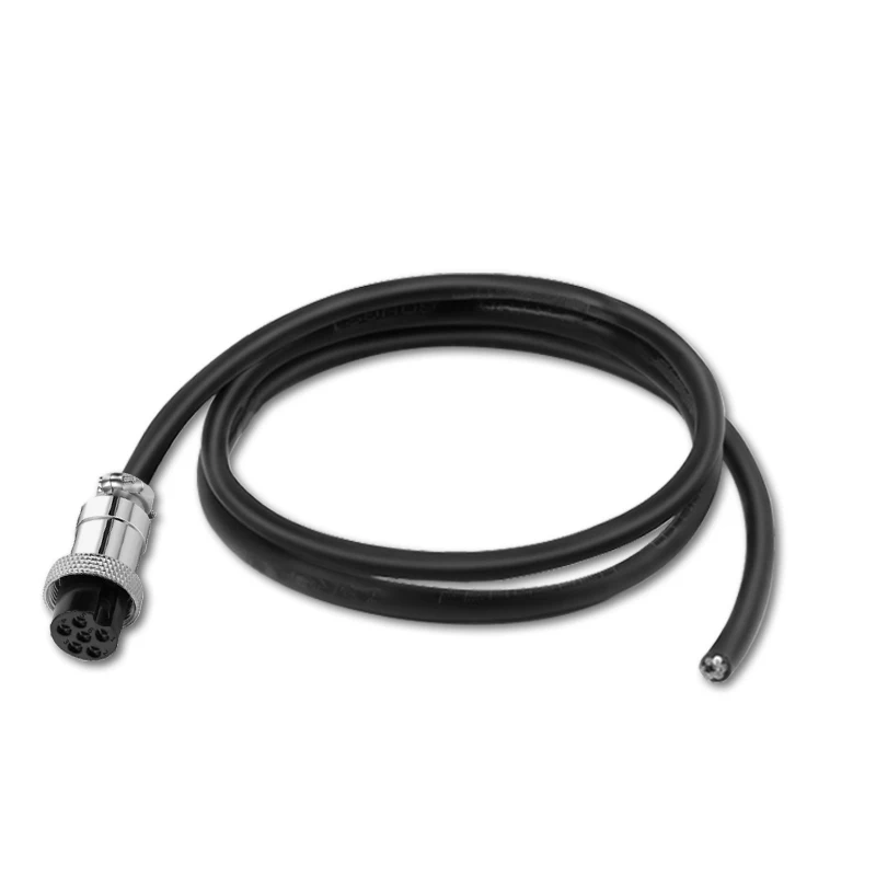 1PCS GX12 Auto Waterproof Connectors 2-7 Pins with Power Cable Line Socket Plug—Suitable for Industrial Machinery and Equipment