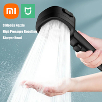 Xiaomi 3 Modes Nozzle Shower Head High Pressure Boosting Adjustable Filter Powerful Pressure Shower Room Bath Heater Household