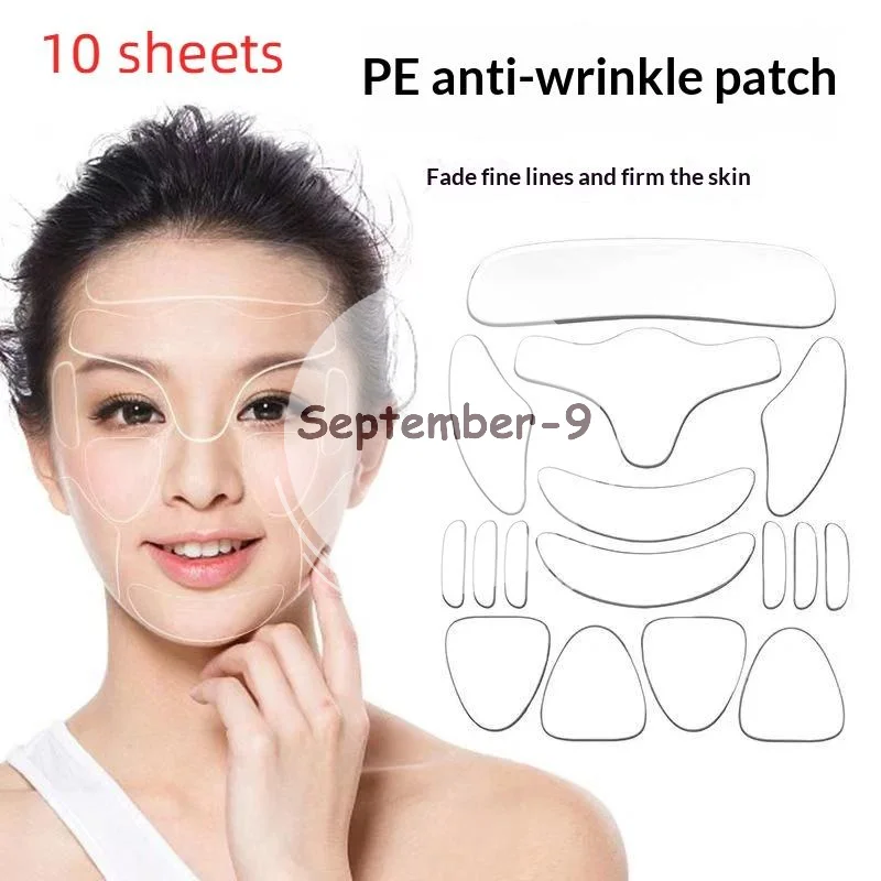 160Pcs Discreet Invisible Nasolabial Fold Patches Smooth Forehead Fine Wrinkle Stickers for Daily Skincare