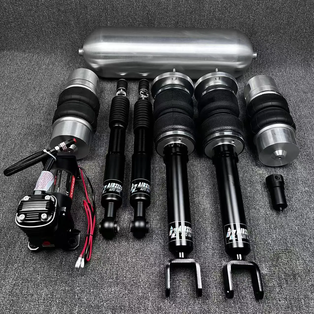 AIRZIZO/For Mercedes Benz E-Class 2WD W211 2002~2009 Air Suspension Full Kit/air Management/shock Absorber