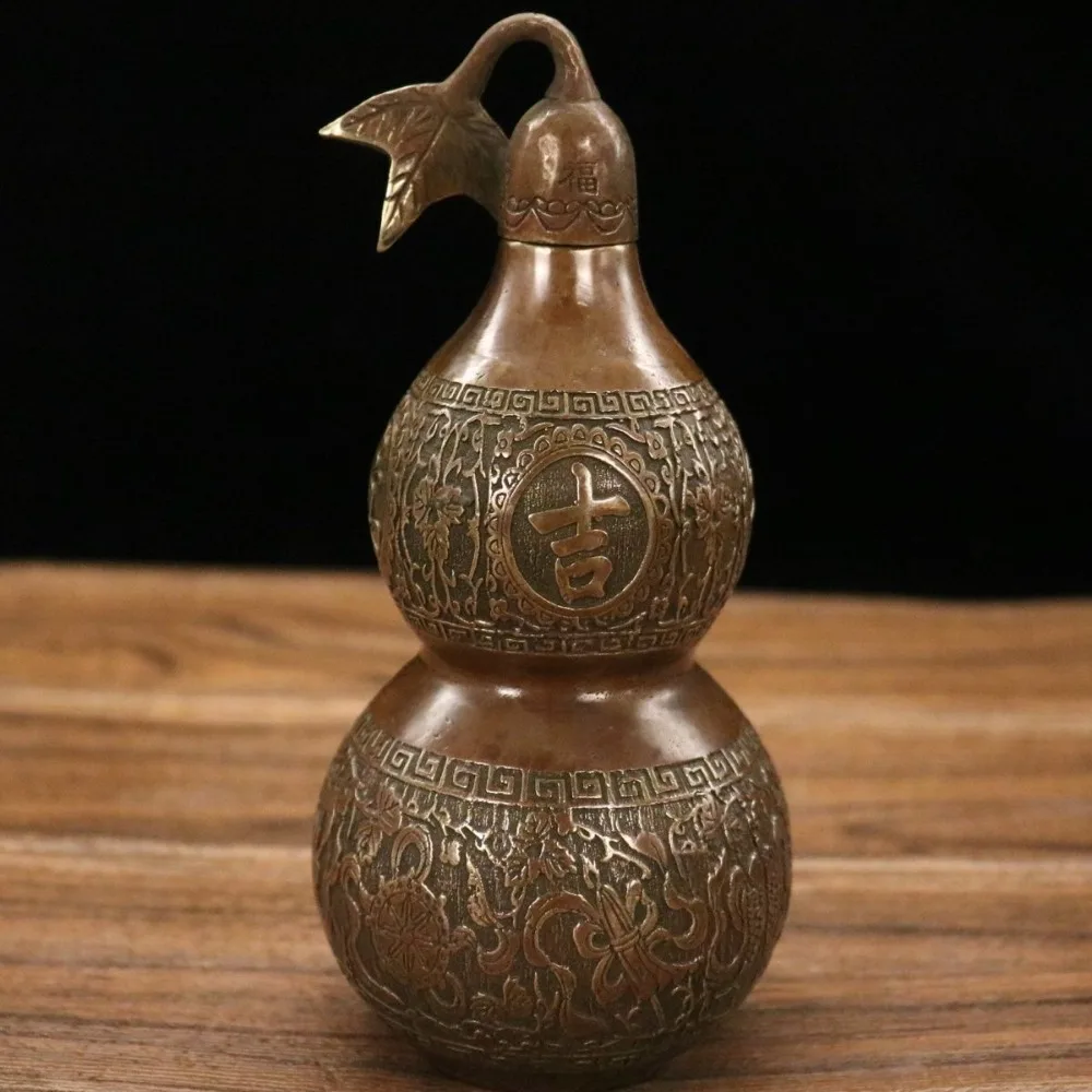 Gourd Ornament: Four Seasons of Peace, Good Fortune, and Prosperity—Handcrafted Living Room Decor