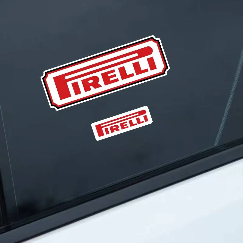 

For PIRELLI Waterproof Stickers For Decorating Car Windows Motorcycles And Computers.