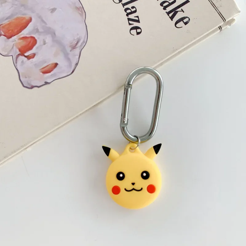 Pokemon Pikachu Keychain for Apple Airtags Case Protective for Airtag Tracker Locator Device Anti-lost for Airtag Air Tag Case