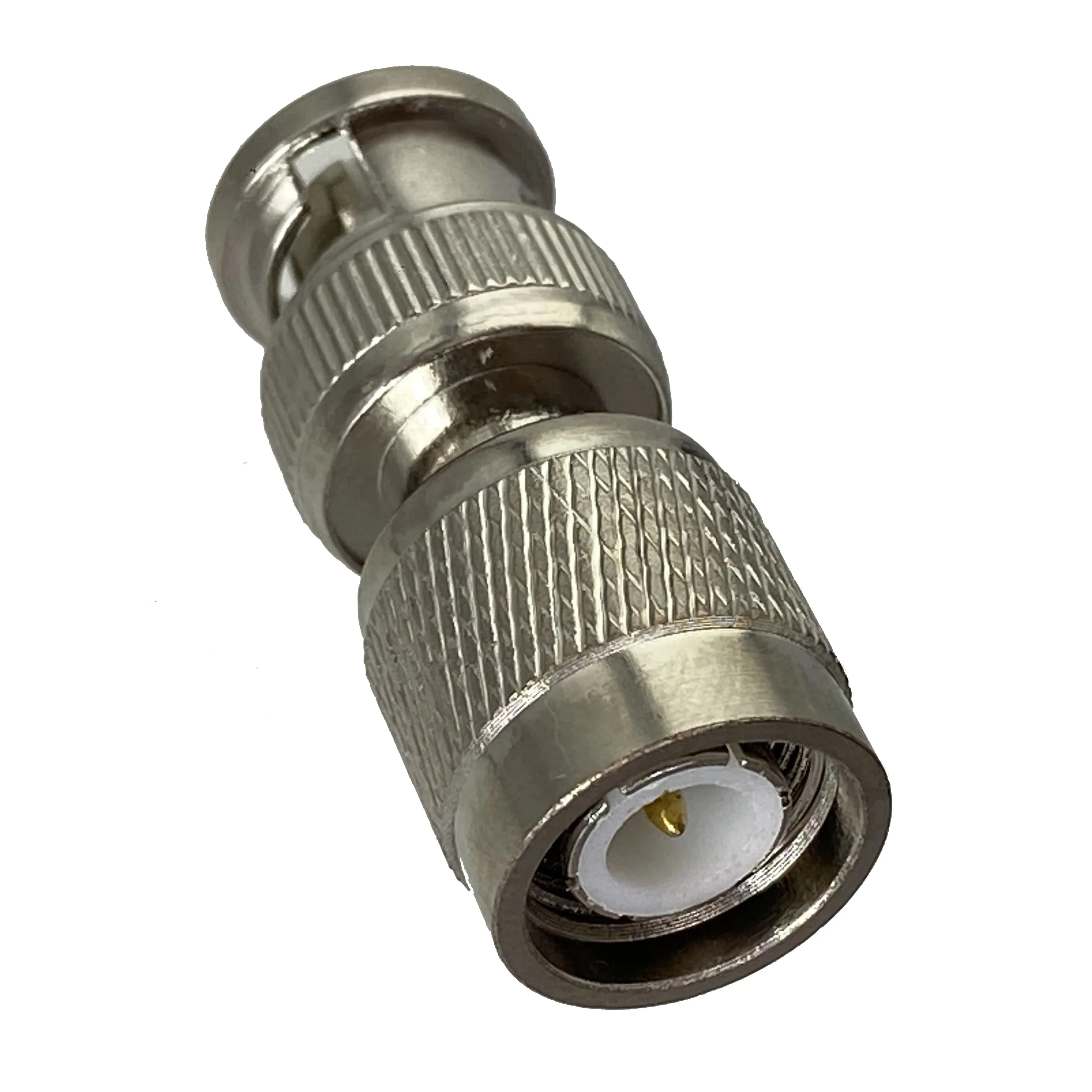 1Pcs Adapter BNC Male Plug To TNC Male Plug RF Coaxial Connector Wire Terminals Straight