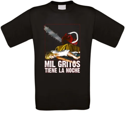 Mil gritos tiene la noche Pieces Horror Kult Movie T-Shirt alle Größen NEU