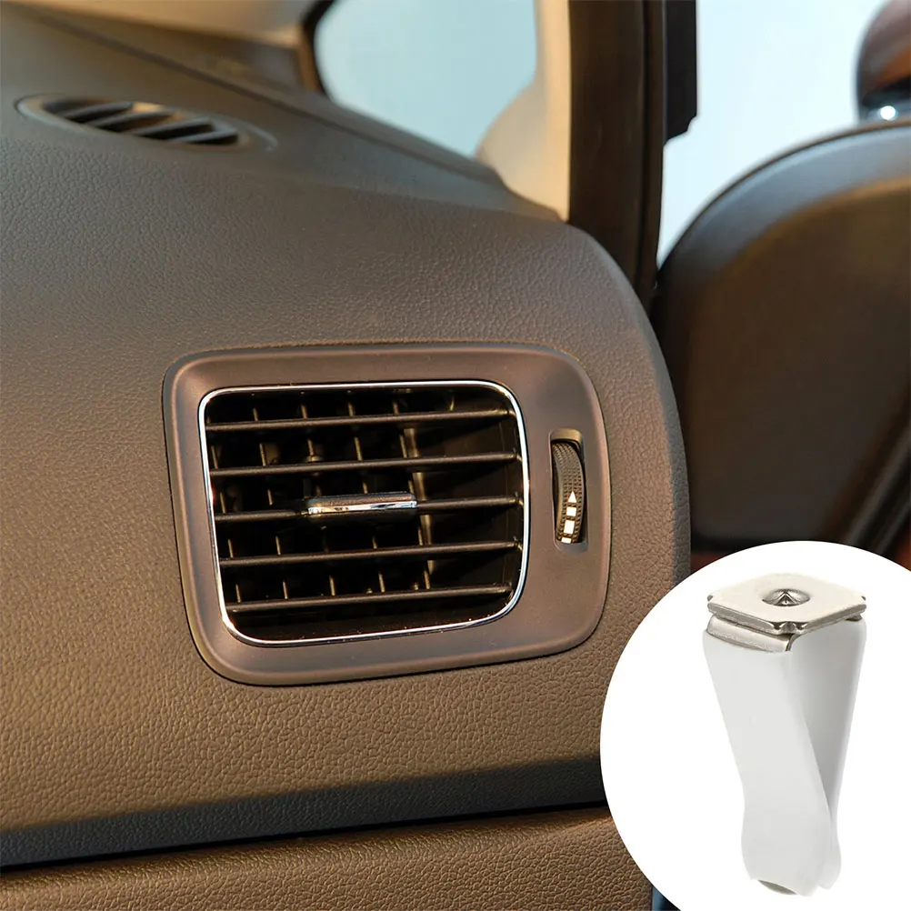 

Perfume Clip Accessories Clips Car Air Freshener Cute Conditioner White Alloy Diffuser