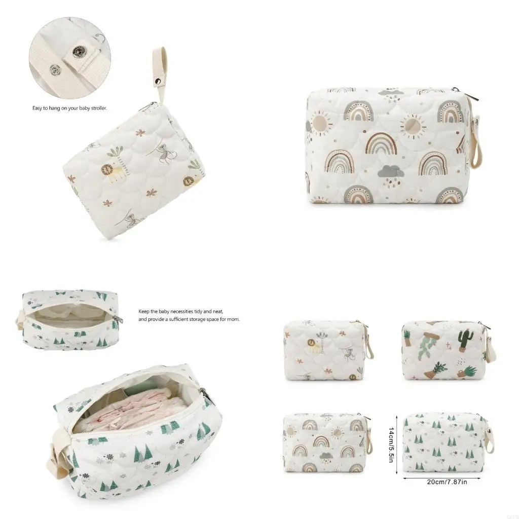 

Красочные детские подгузники организуют водонепроницаемое хранение подгузников для новорожденных для прогулок