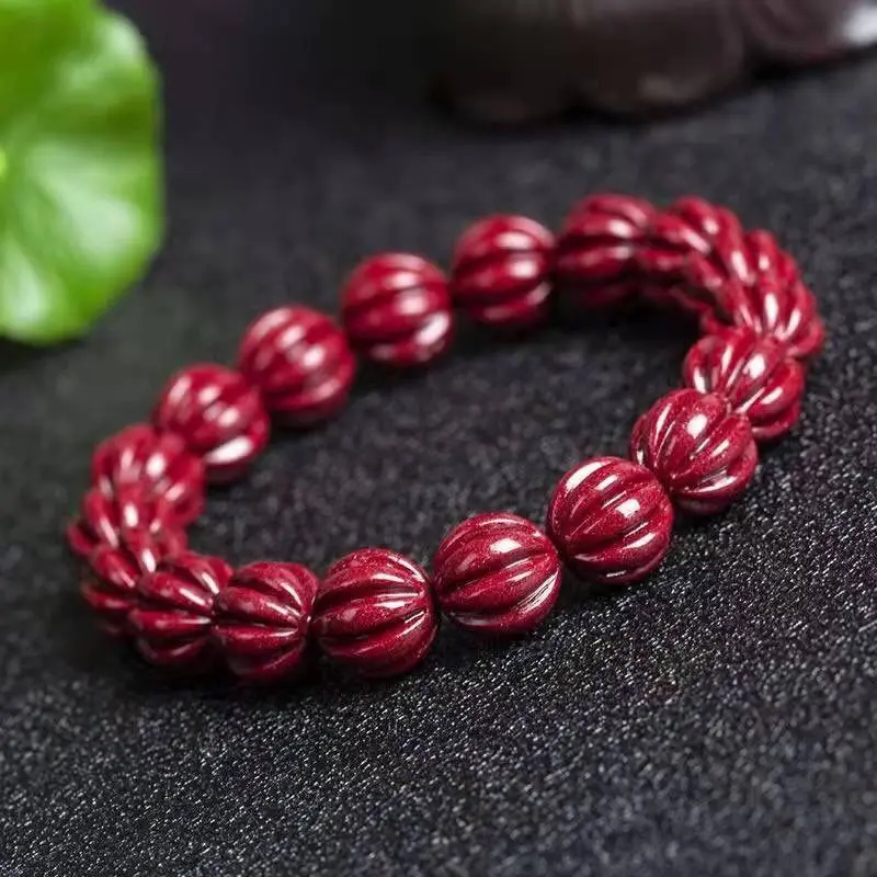 Cinnabar Pumpkin Bracelet Bracelets Cherry Red.