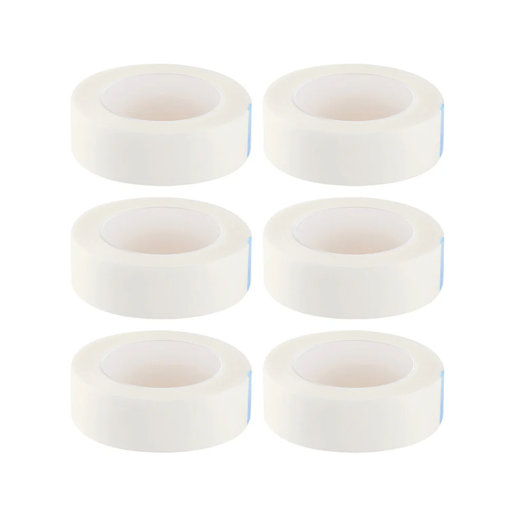 

12 Rolls White Eyelash Isolation Tape Gentle Skin-Friendly Strong Adhesion for Professional Eyelash Extension Beauty Makeup Tool
