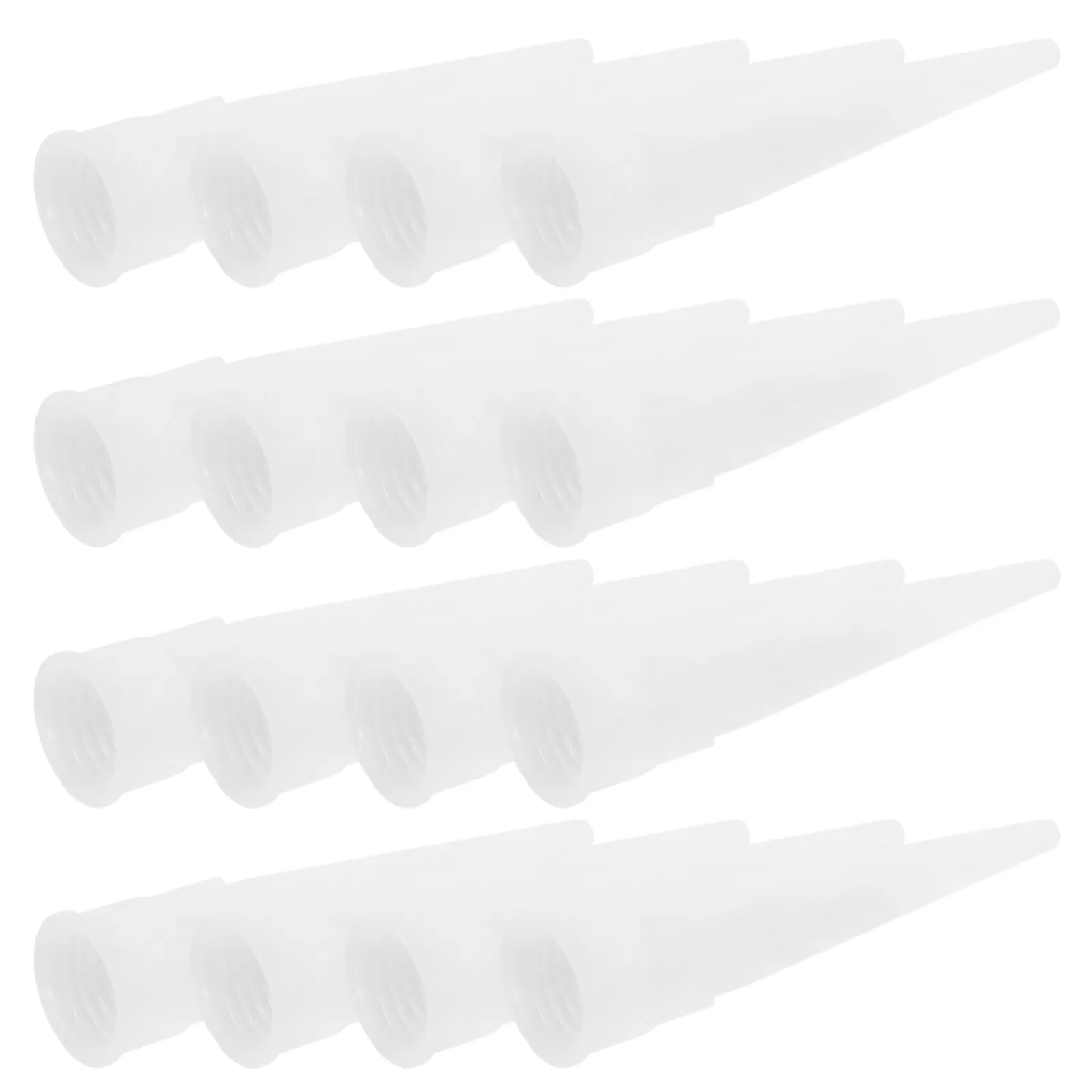 

20pcs Caulking Nozzle Reusable Extension Nozzle Practical Finishing Tool For Diy Home Repair Durable Caulking Tips Set Easy