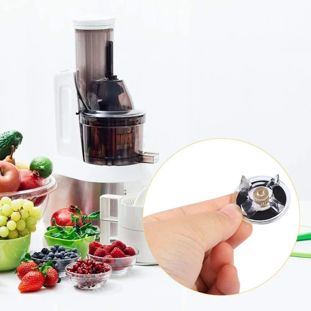 ABRG قطع الغيار البديلة 4 قطعة قاعدة والعتاد 4 قطعة شفرة والعتاد خلاط عصارة أجزاء ل ماجيك 250 واط MB 1001 MB 1001B MBR-1101