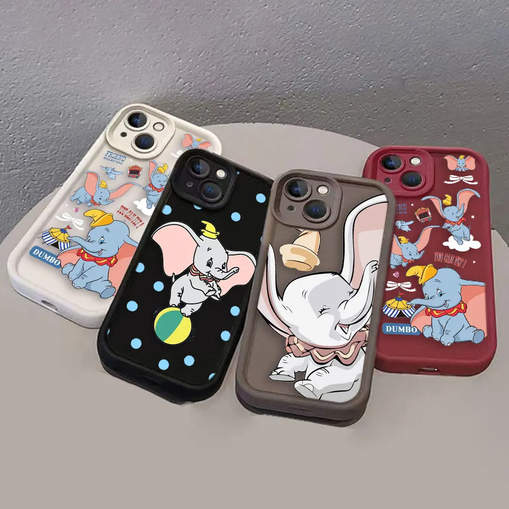 Disney's Dumboเคสโทรศัพท์สําหรับXiaomi 11 14 14T POCO F3 F4 F5 X3 X4 GT X5 M6 Redmi 10 10C 12 12C 13 13C 14CกรณีFunda Capa Shell