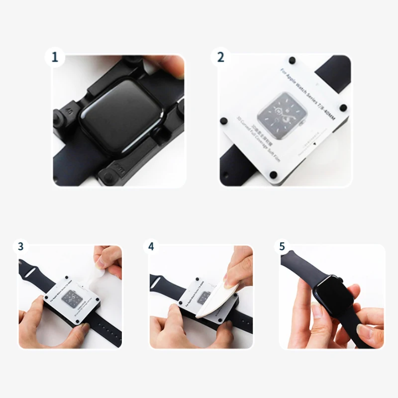 Hydrogel Screen Protector Film For Apple Watch Ultra 8 7 6 SE 5 4 3 45MM 41MM 40MM 44MM Clear Full Protective Not Glass iWatch 3