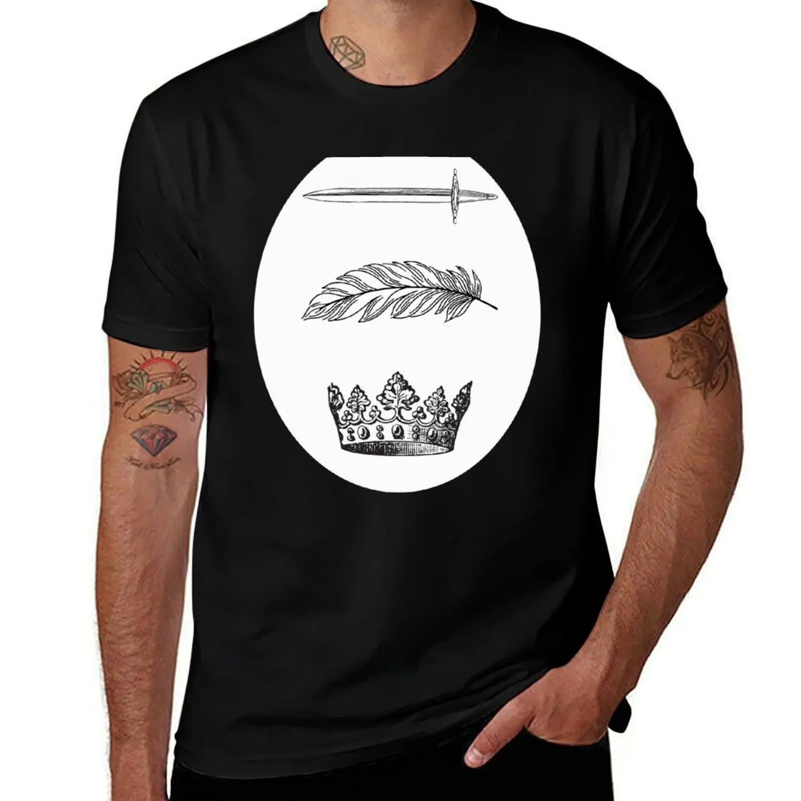 Soldier Poet King T-Shirt Comfortable Workout Short Sleeve Shirt T-Shirt
