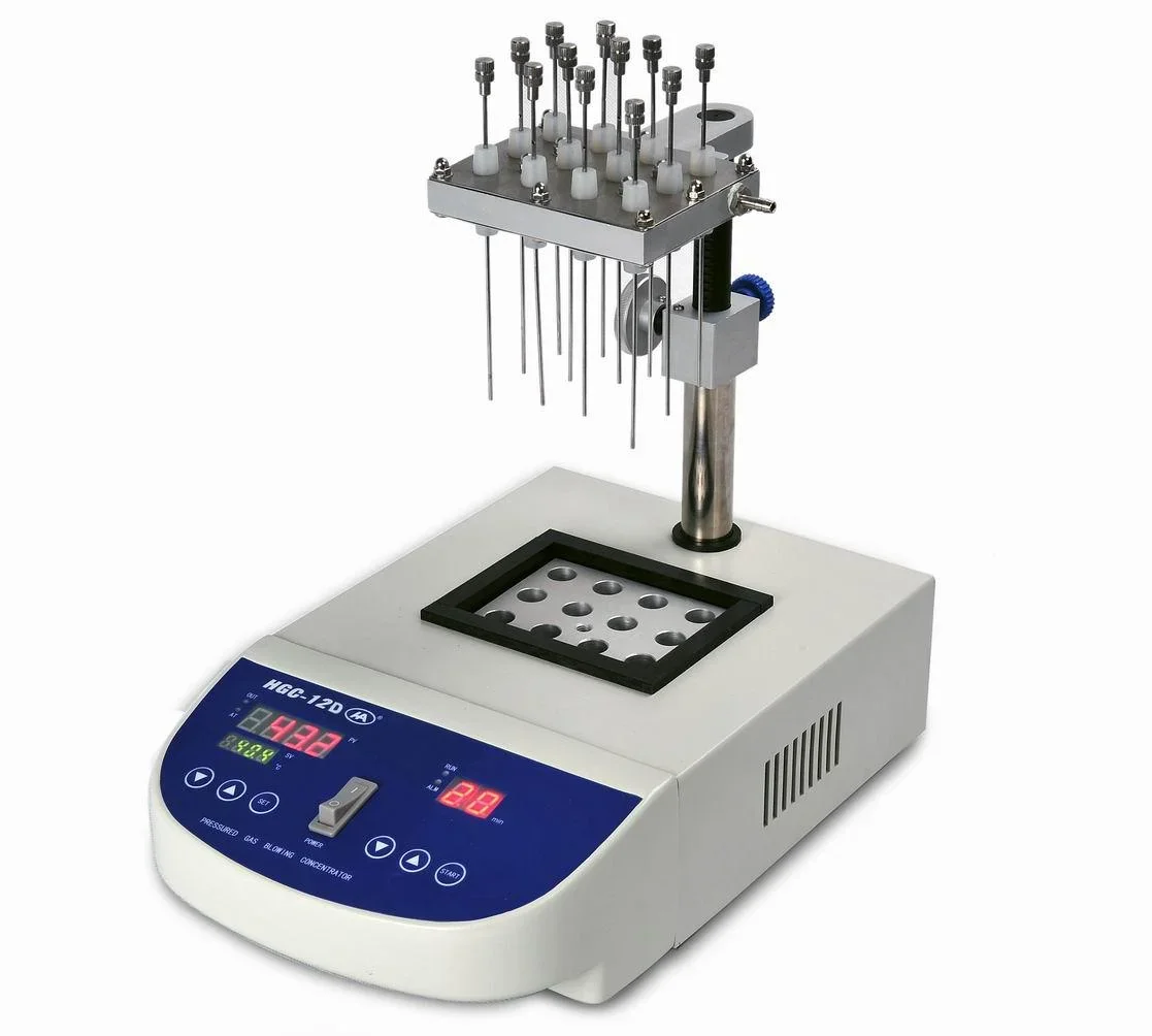 Gas Generation Equipment Nitrogen Evaporator HGC-12D 12samples Healer-Block Type