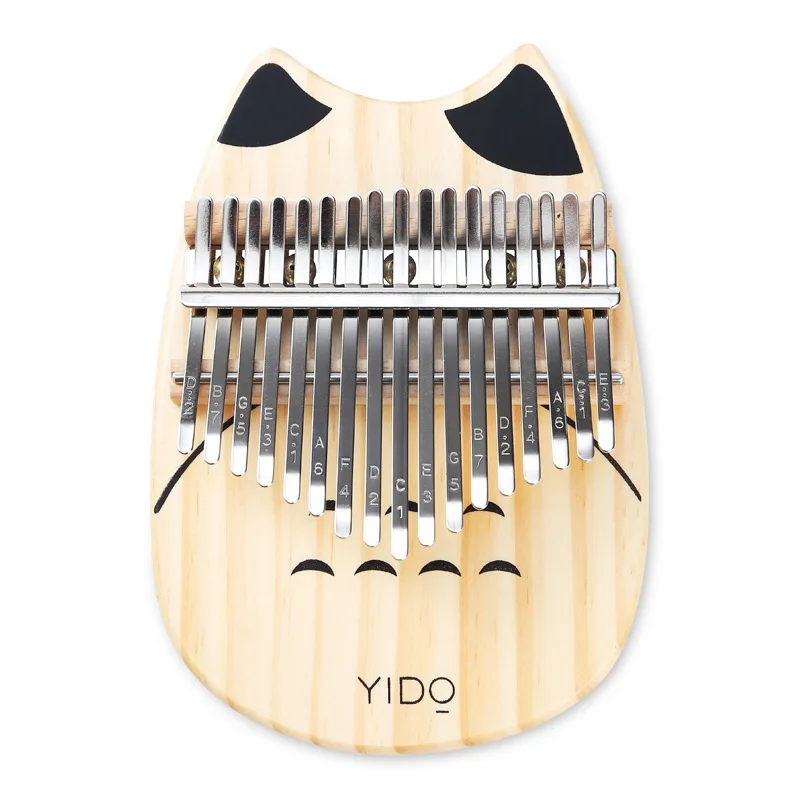 

17 Key Kalimba Thumb Piano Cute Animal Excellent Wooden Portable Finger Musical Instrument Kids Gift For Beginners Practice