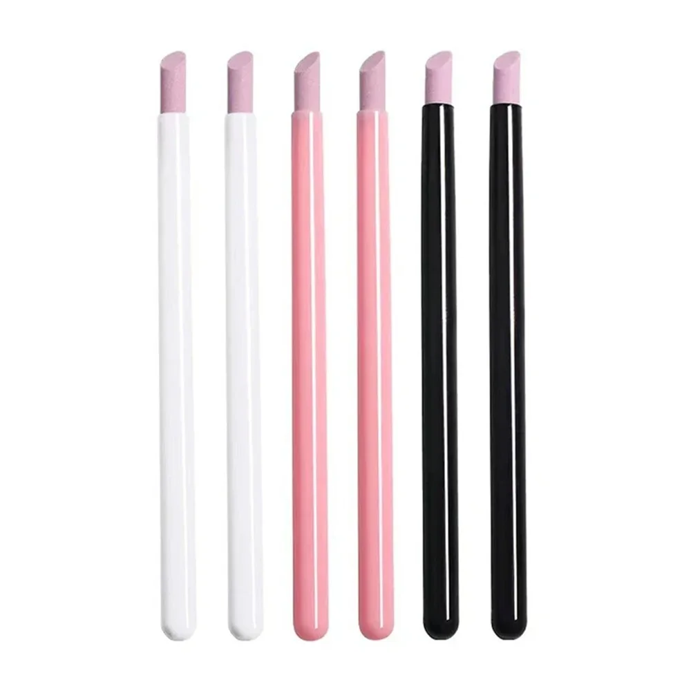 1/3/5Pcs Quartz Stone Scrub Nail File Rods for Remover Cuticle Dead Skin UV Gel Polish, Lightweight Handy Use Manicure Tool Gift