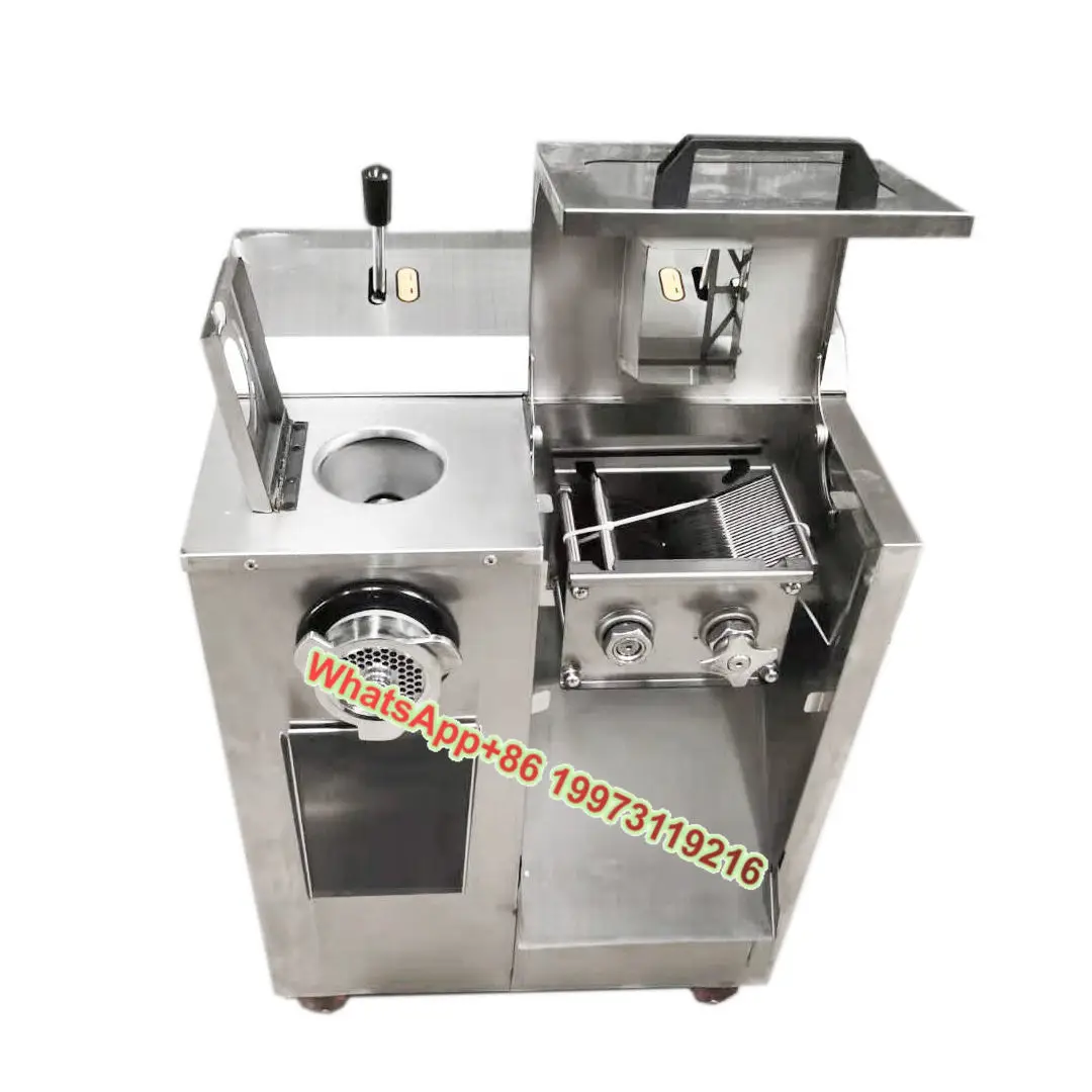 

Industrial Automatic Stainless Steel Meat Mincer Machine Core Motor Component for Meat Ball Type Meat Processing