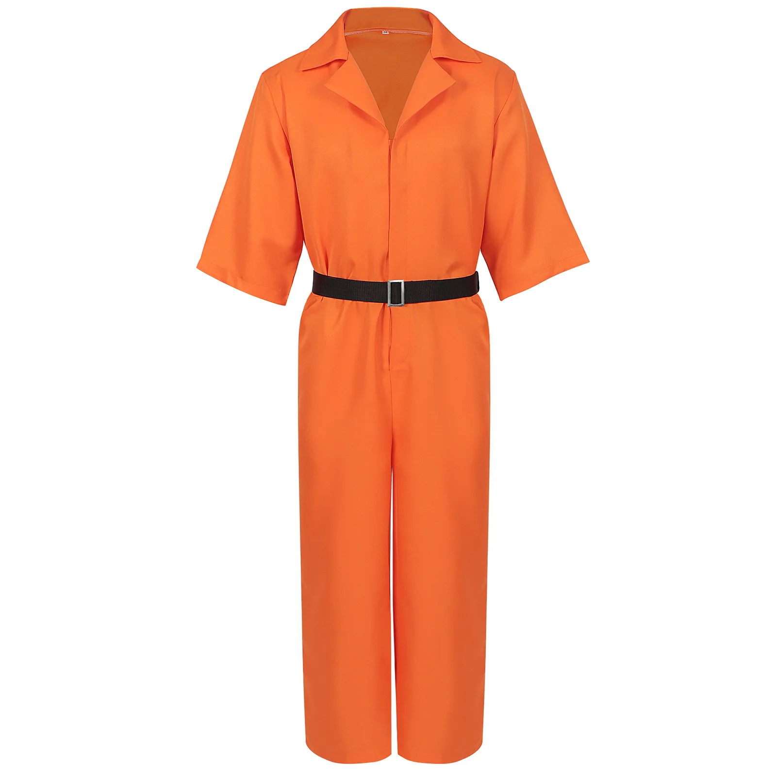 Halloween European and American Luigi cosplay orange prison costume cosplay jumpsuit civilian hero cosplay costume