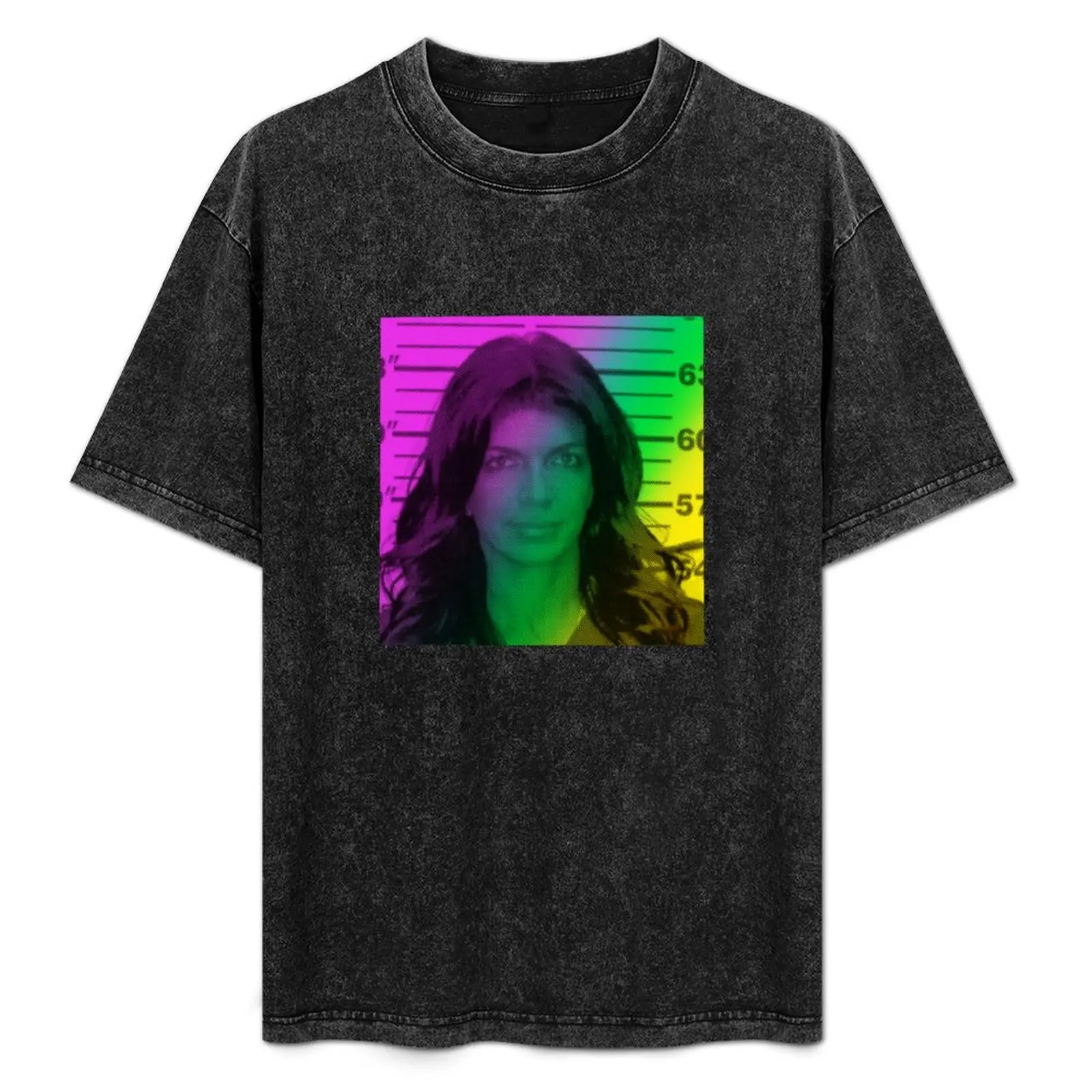 

Teresas Rainbow Mugshot - Real Housewives of New Jersey funny stuf T-Shirt Plus Size Non-Shrink T-Shirt