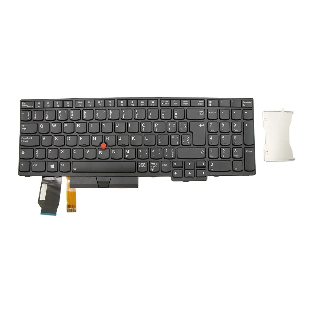 New For Lenovo L580 P52 P72 T590 P53s L590 P53 P73 Keyboard Canadian French English Backlight w/Number 01YP717 01YP637 01YP797