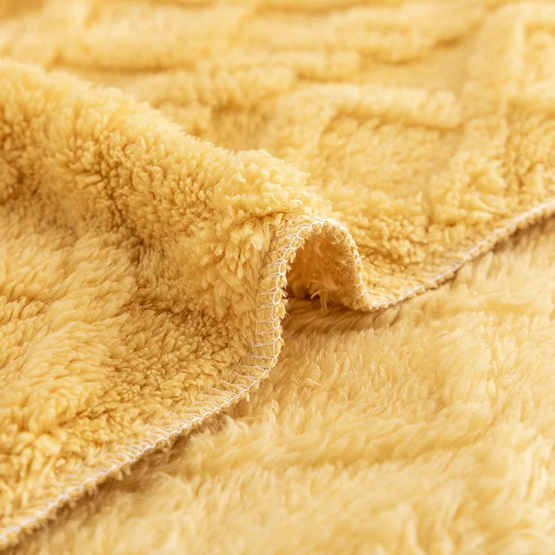 أريكة جاكار محبوكة على الوجهين رمي فاخر المخملية متماسكة عكسها الغلاف تغطية كاملة معزول غطاء أريكة قابل للتمدد #5