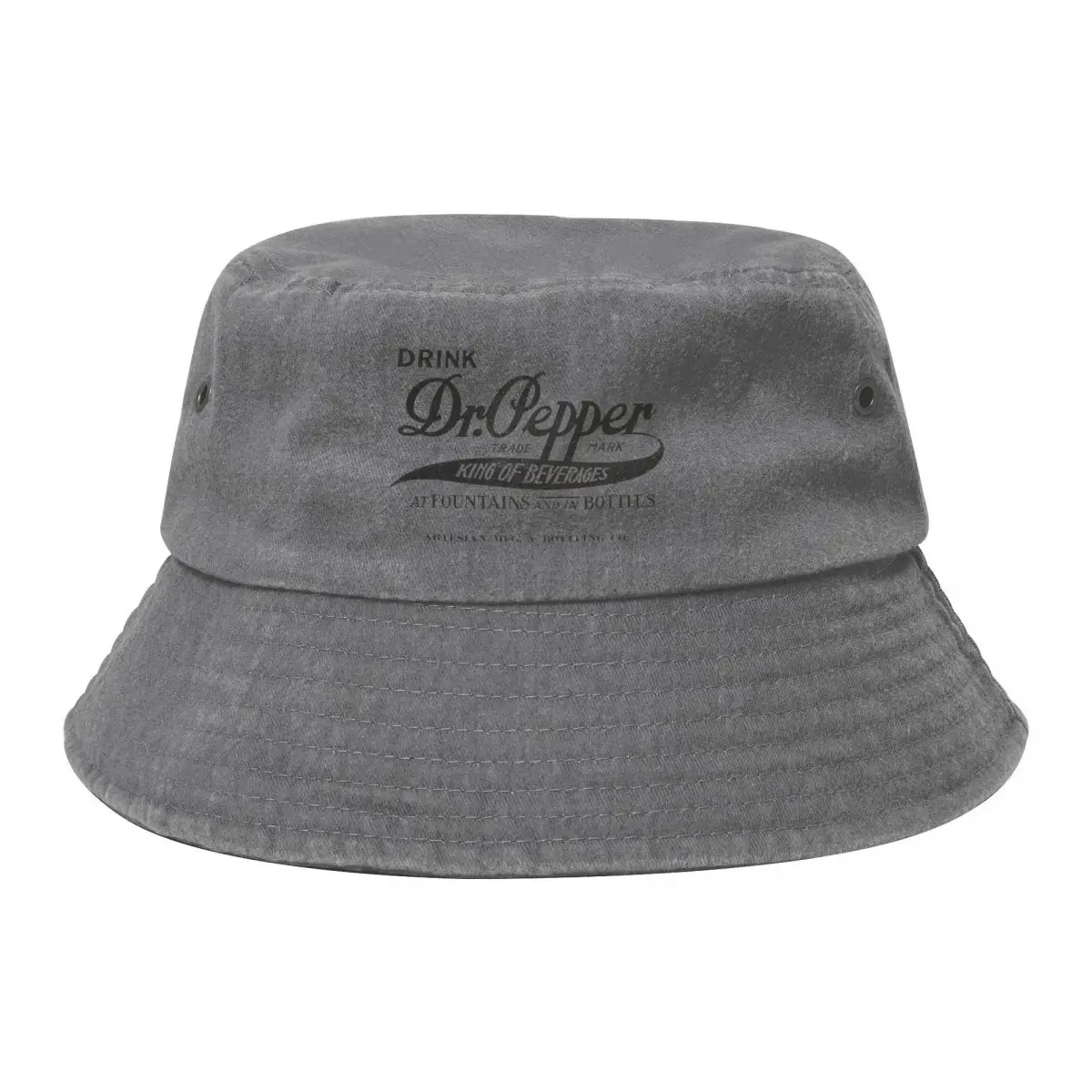 Dr. Pepper - King Of Beverages Fisherman Hat Cotton Cowboy Denim Hats Baseball Caps Bucket Hat