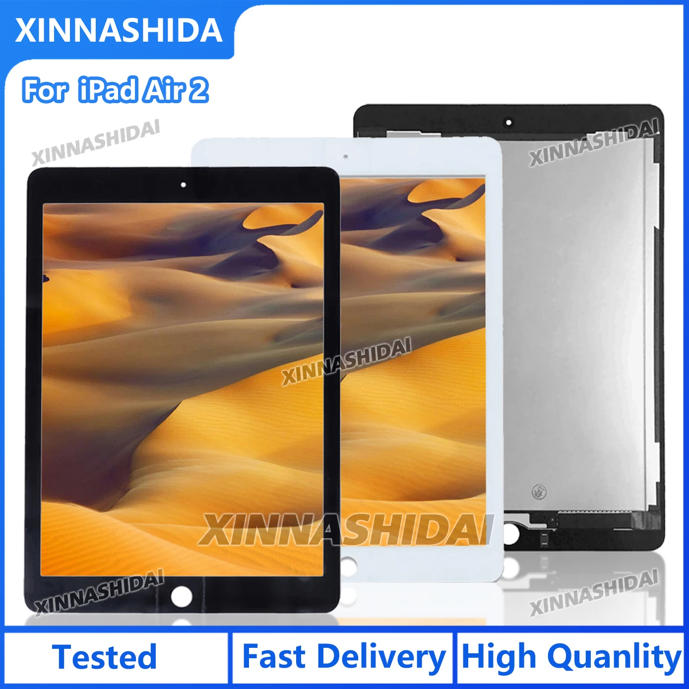 استبدال شاشة LCD بجودة AAA+ لجهاز iPad 6 و Air 2 بمواصفات ممتازة – تقييم شامل لـ A2153