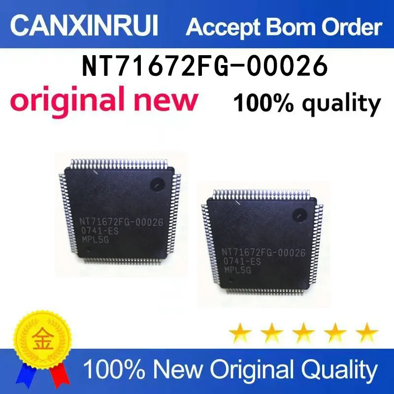 

（5-100 pieces）All in stock NT71672FG-00026 QFP