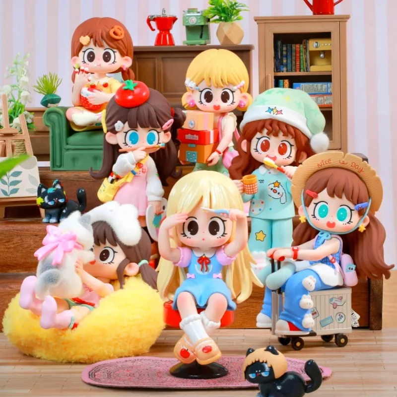

Authentic Milay Girls' Generation 3 Lazy Time Series Blind Box Doll Handmade Trendy Toy Exquisite Doll Festival Gift
