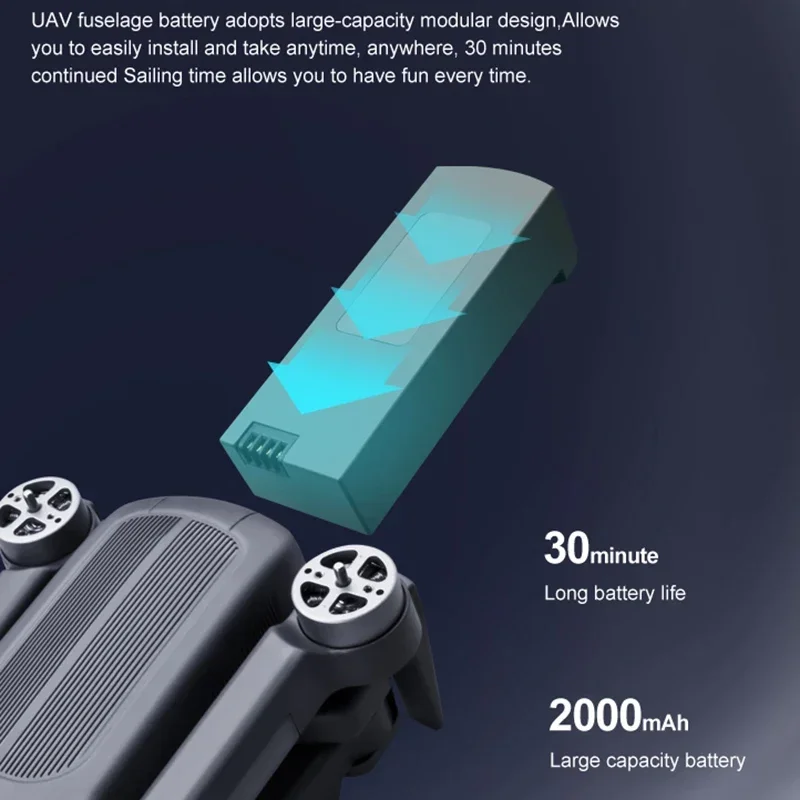 ل 4D-F9 بطارية 3.7 فولت 2000 مللي أمبير بطارية ليثيوم بولي ل 4DRC F9 بطارية توصيل خارجي أجهزة الاستقبال عن بعد أجزاء الملحقات