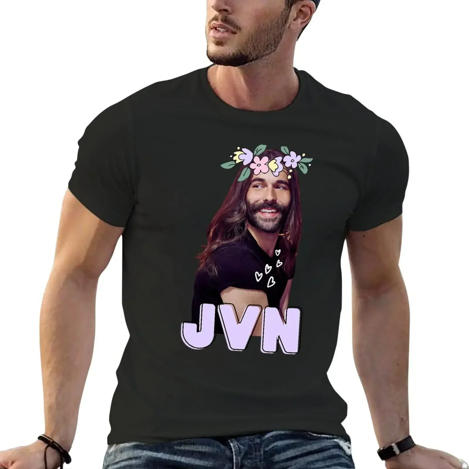 

Jonathan Van Ness T-Shirt customs design your own plus size tops plus sizes luxury clothes men