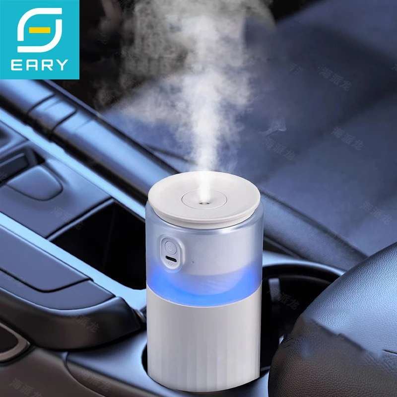 

Eary 250ML Car Diffuser Humidifier Cool Mist Air Essential Oil Diffuser with 3-LED Color Changing Air Humidifier for Home Office