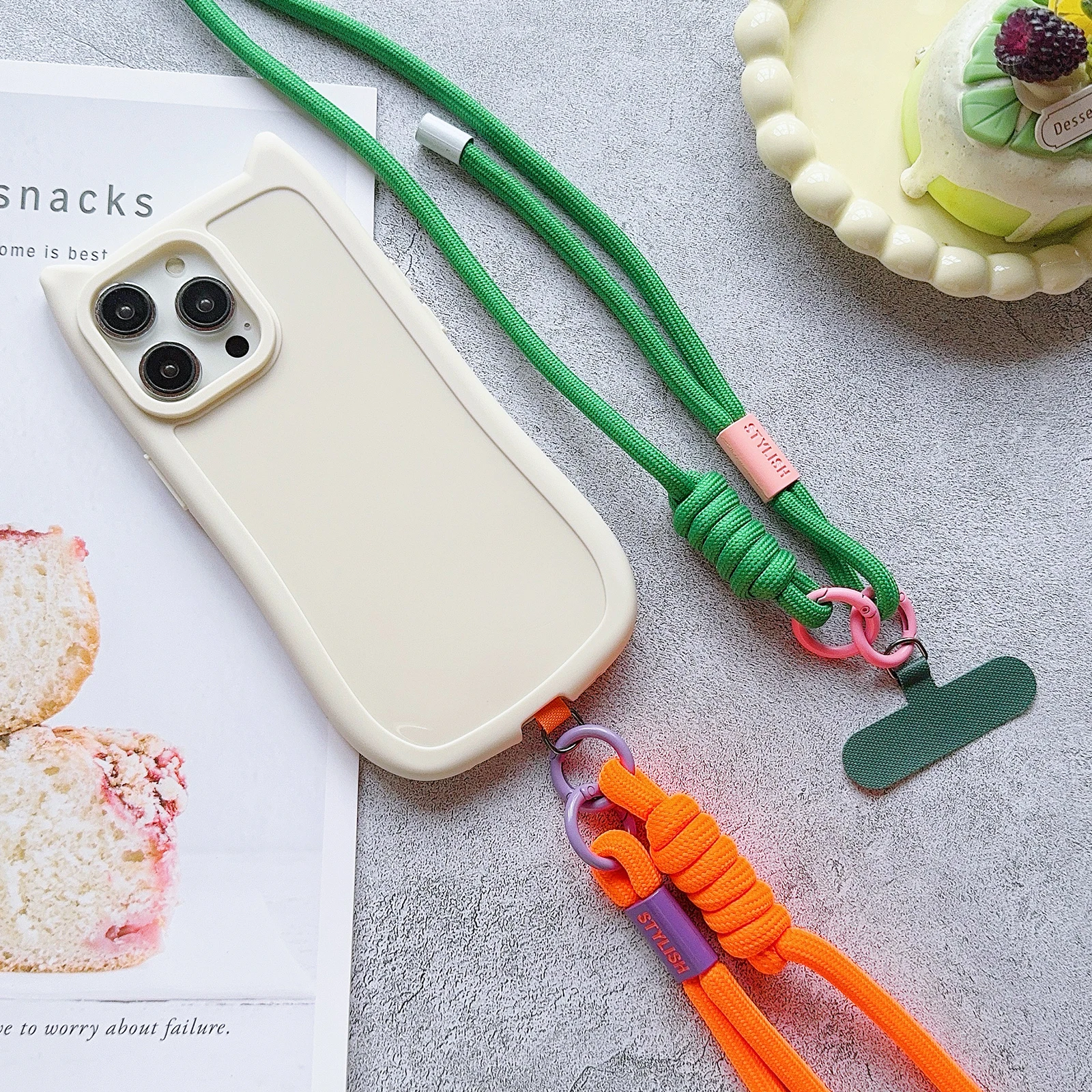 Simple Adjustable Mobile Phone Universal Lanyard Crossbody Rope Mobile Phone Long Lanyard Shoulder Strap Rope Lanyard Neck Rope image 6