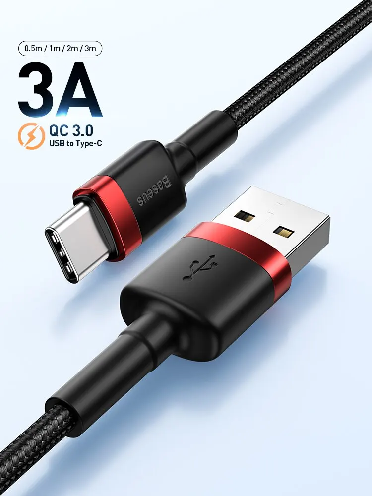 Baseus usb typ c kabel für huawei honor xiaomi samsung super lade schnell aufladen usb c ladekabel data kabel kabel kabel