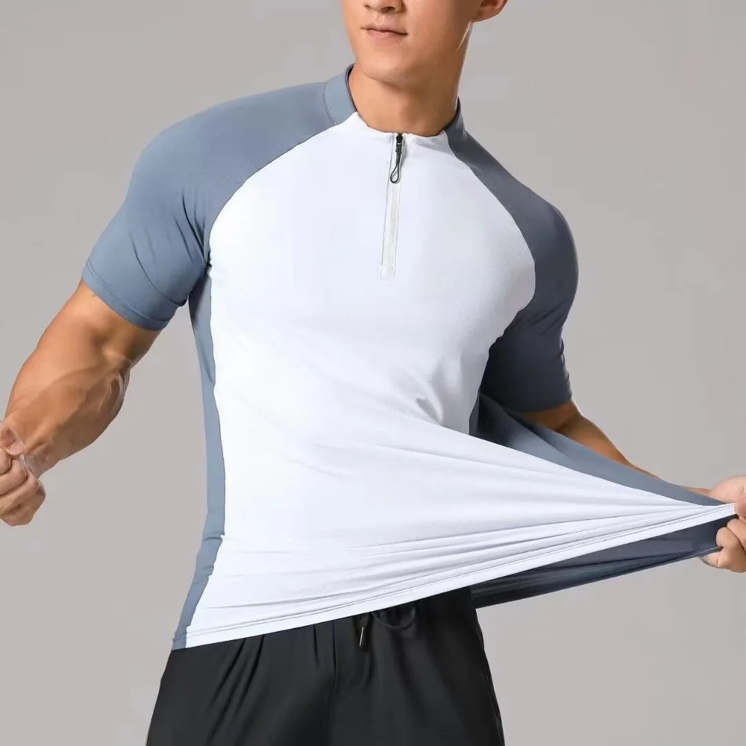 2024 Mens Fitness Yoga Training Tshirts Gym Workout Compression Sweatshirt for Running Football Jersey Jogging Sportswear