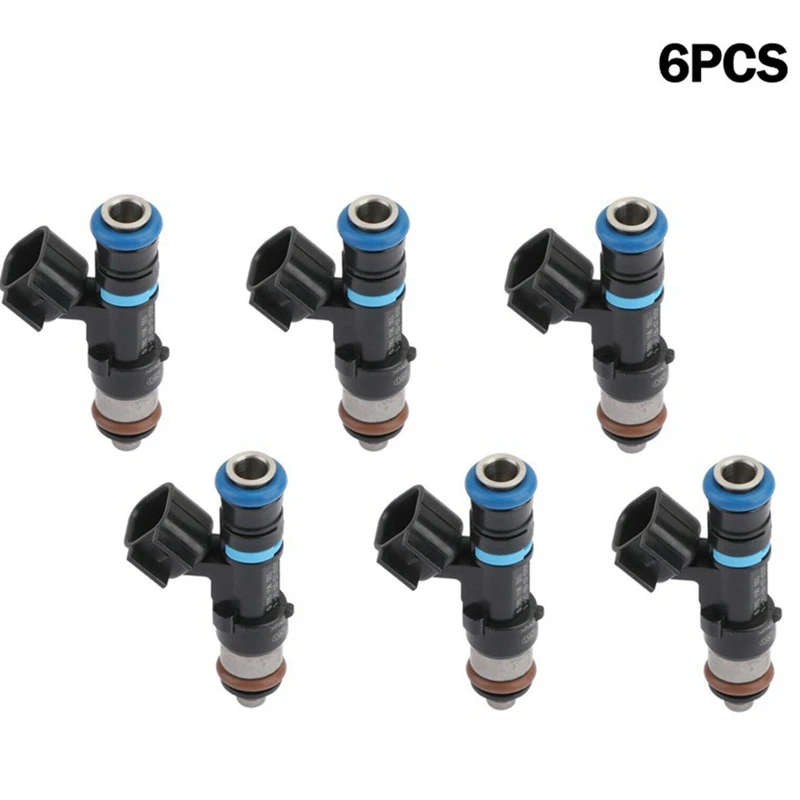 6PCS Fuel Injector Nozzle For Ford Explorer Mazda Mercury Land Rover 4.0L 2005-2010 0280158055 Injector 5L2Z-9F593-CB