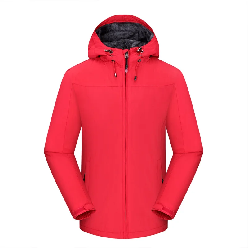 Men's Jacket Autumn And Winter Fleece Thickened Warm Trench Coat Medium And Long Casual Jacket Men Autumn Fashion