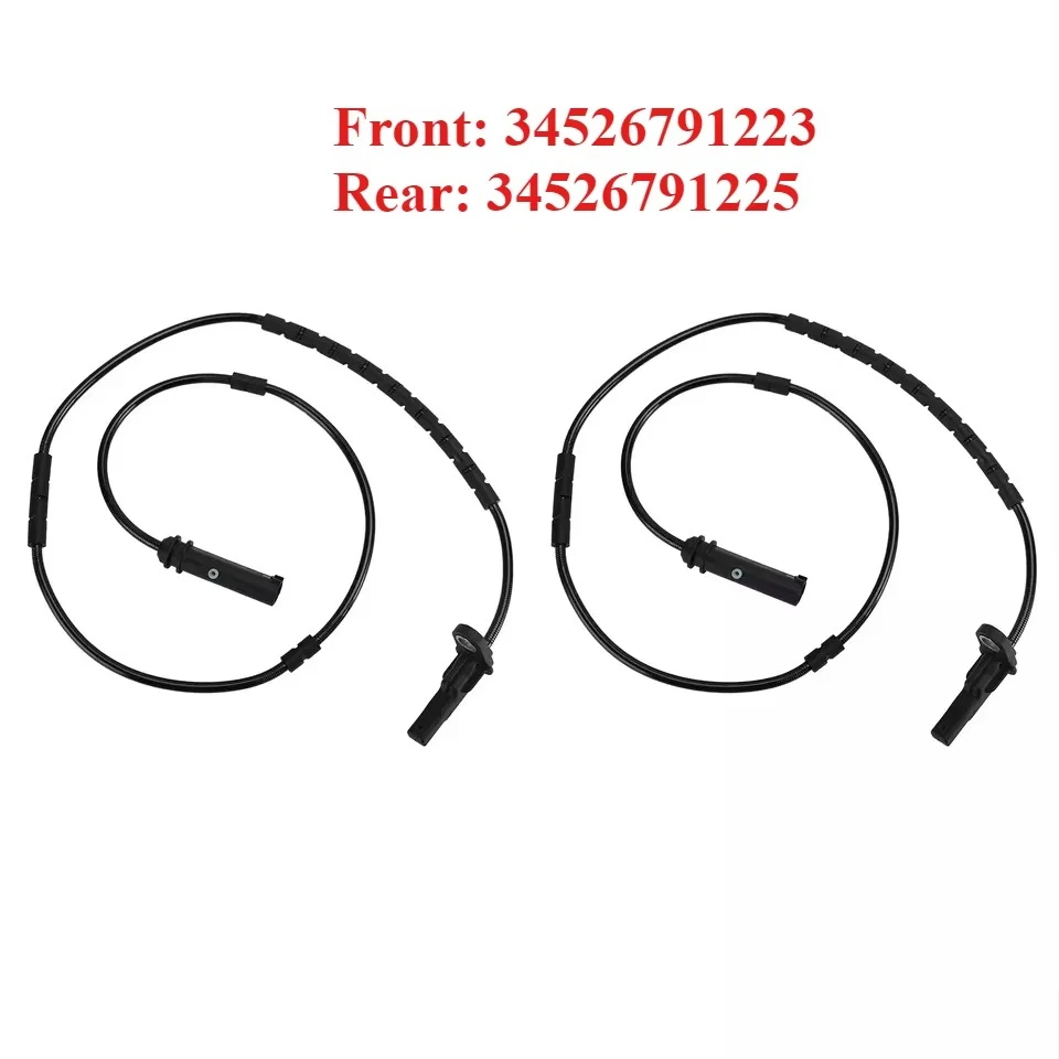 

Front Rear Left & Right 34526791223 34526791225 ABS Speed Sensor for BMW F23 F30 F31 F32 F33 125i 316i 320i 328i 440i 2.0L 3.0L