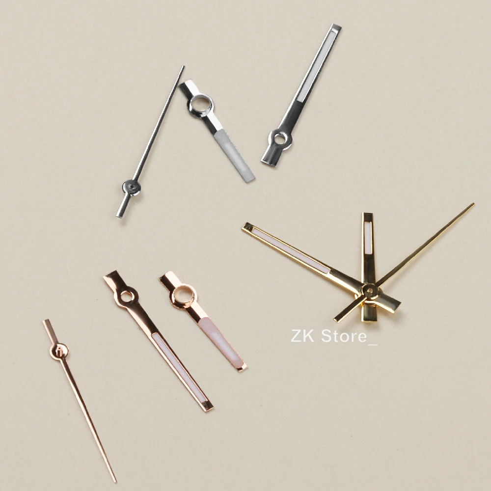 1pcs Modified Watch Hands Green Luminous Logbook Needle Silver Gold Rose Watch Accessories for NH35/NH36/4R/7S Movement Tools