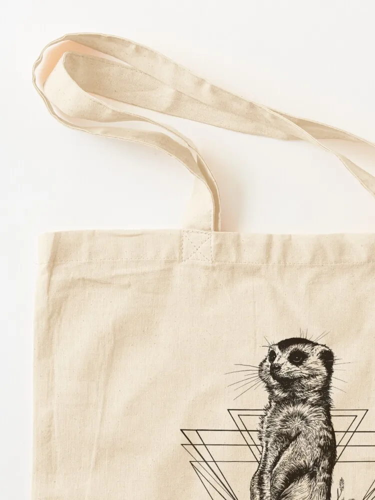 Meerkat - little guardian Tote Bag tote bag women Eco bag Custom shoping