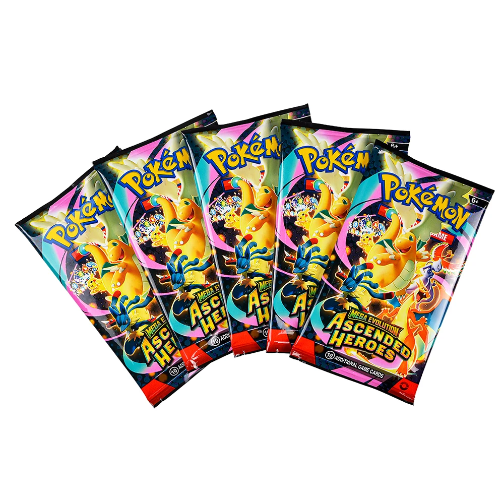 360Pcs English Pokémon TCG: MEGA EVOLUTION Ascended Heroes Booster Box Pokemon trade card 36 Pack Box view 3
