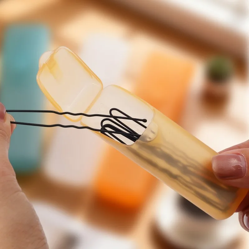 Portable Toothpick Holder Needle Cotton Swab Case Outdoor Travel Mini Storage Box Reusable Toothpick Dispenser Restaurant Supply