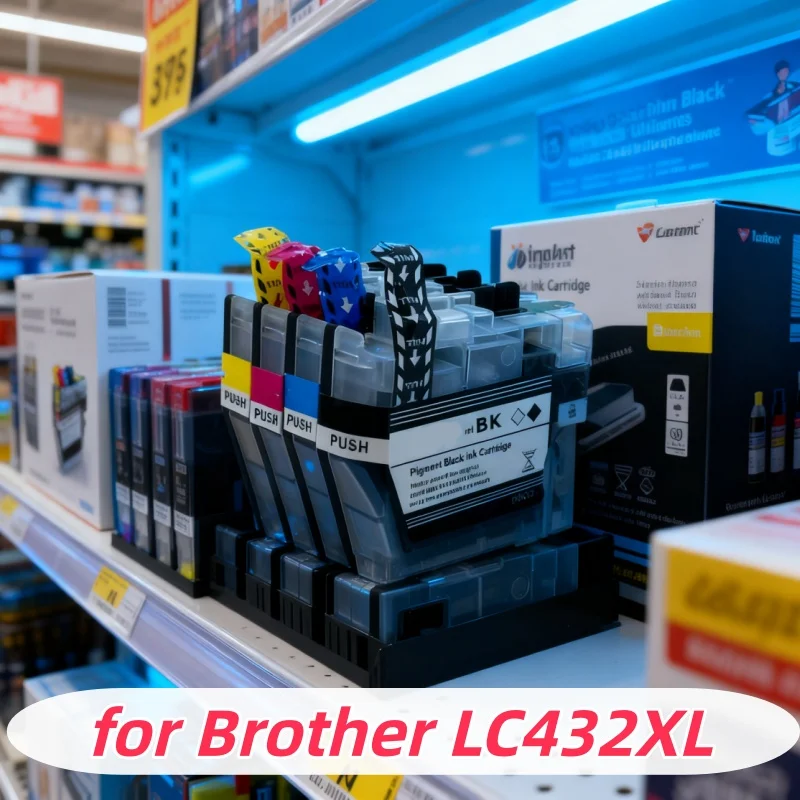 

LC432XL LC432 Compatible Ink Cartridge For Brother MFC-J5340DW MFC-J5740DW J6740DW J6940DW J6540DW Color Cartridge