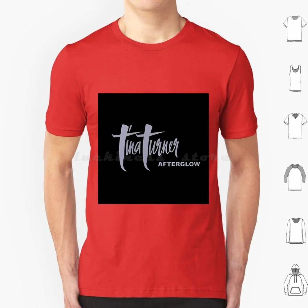 Camiseta Afterglow Tina 6xl, camiseta fresca de algodón, cantante estética de Jazz, música, cantante vieja, leyenda, Ike Turner, bailarina privada