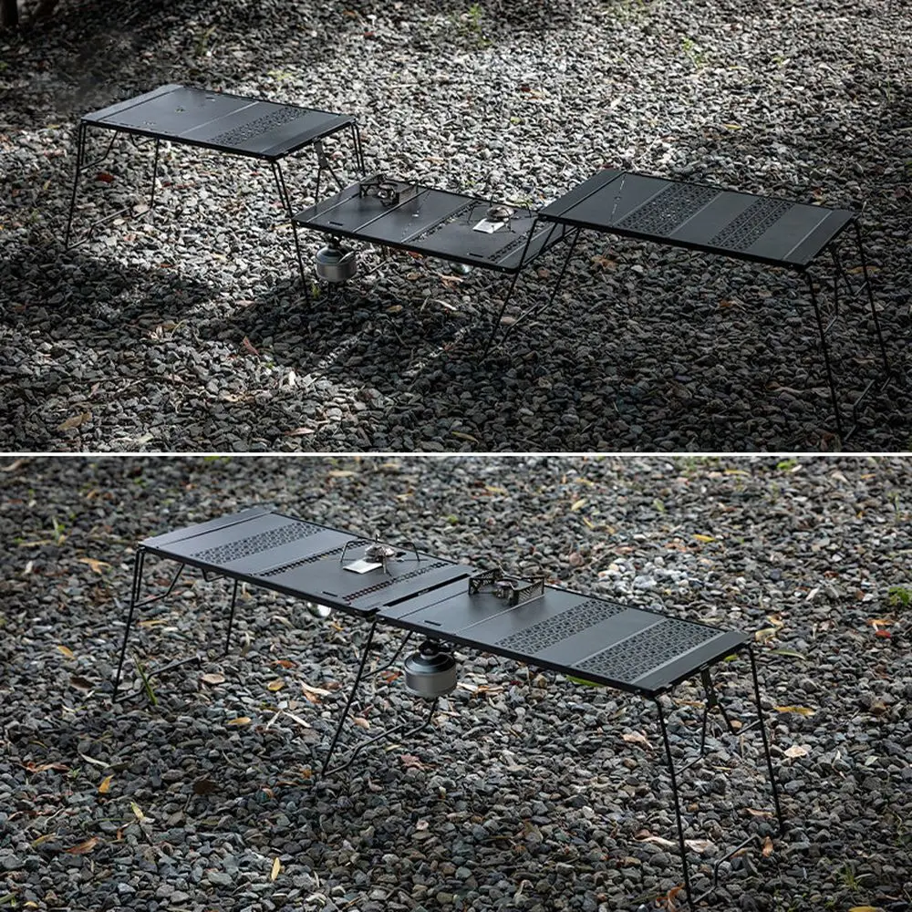 Camping 2 Unit IGT Table Folding Combination Table Outdoor Multi-function Table