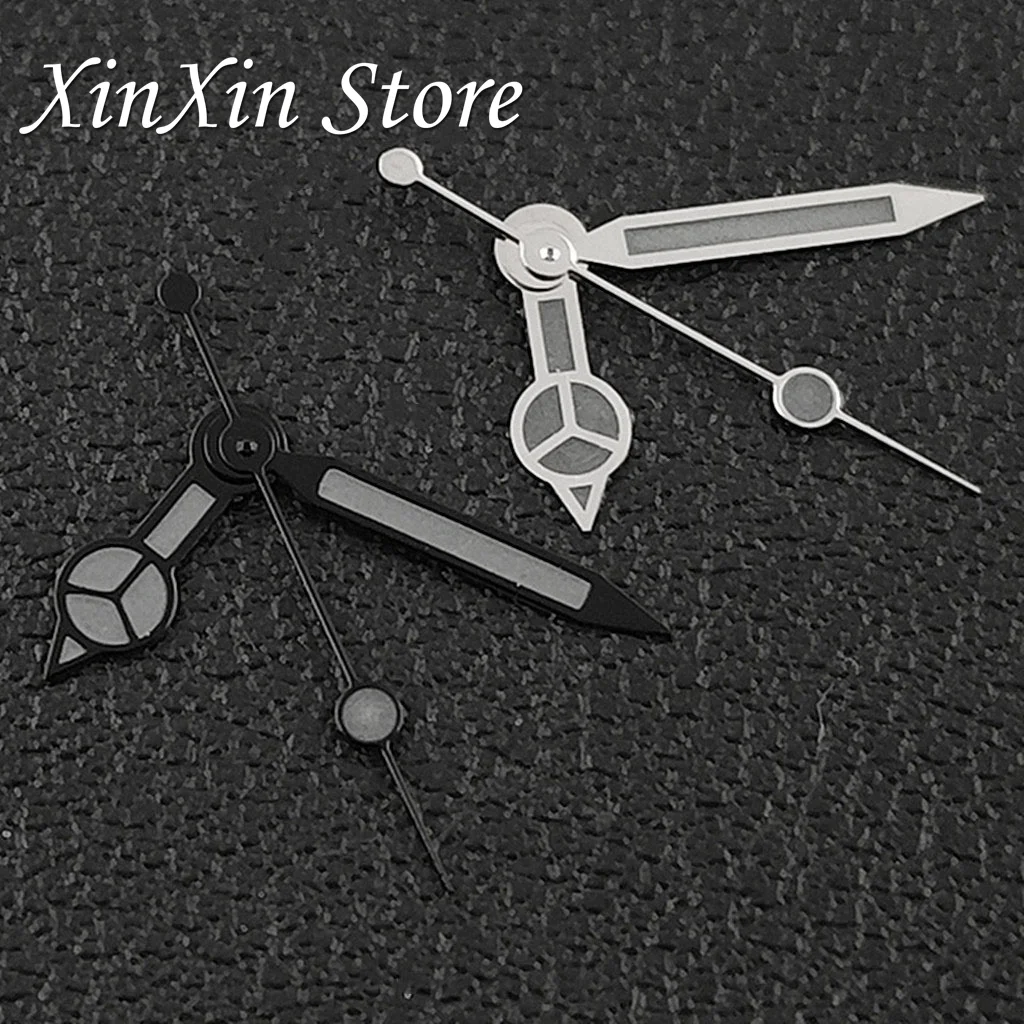 أسود رمادي NH35 الفرعية الأيدي C3 مضيئة ساعة الأيدي ل NH34 NH35 NH36 4R NH38 NH70 NH72 حركة NH35 شبح الساعات مؤشرات