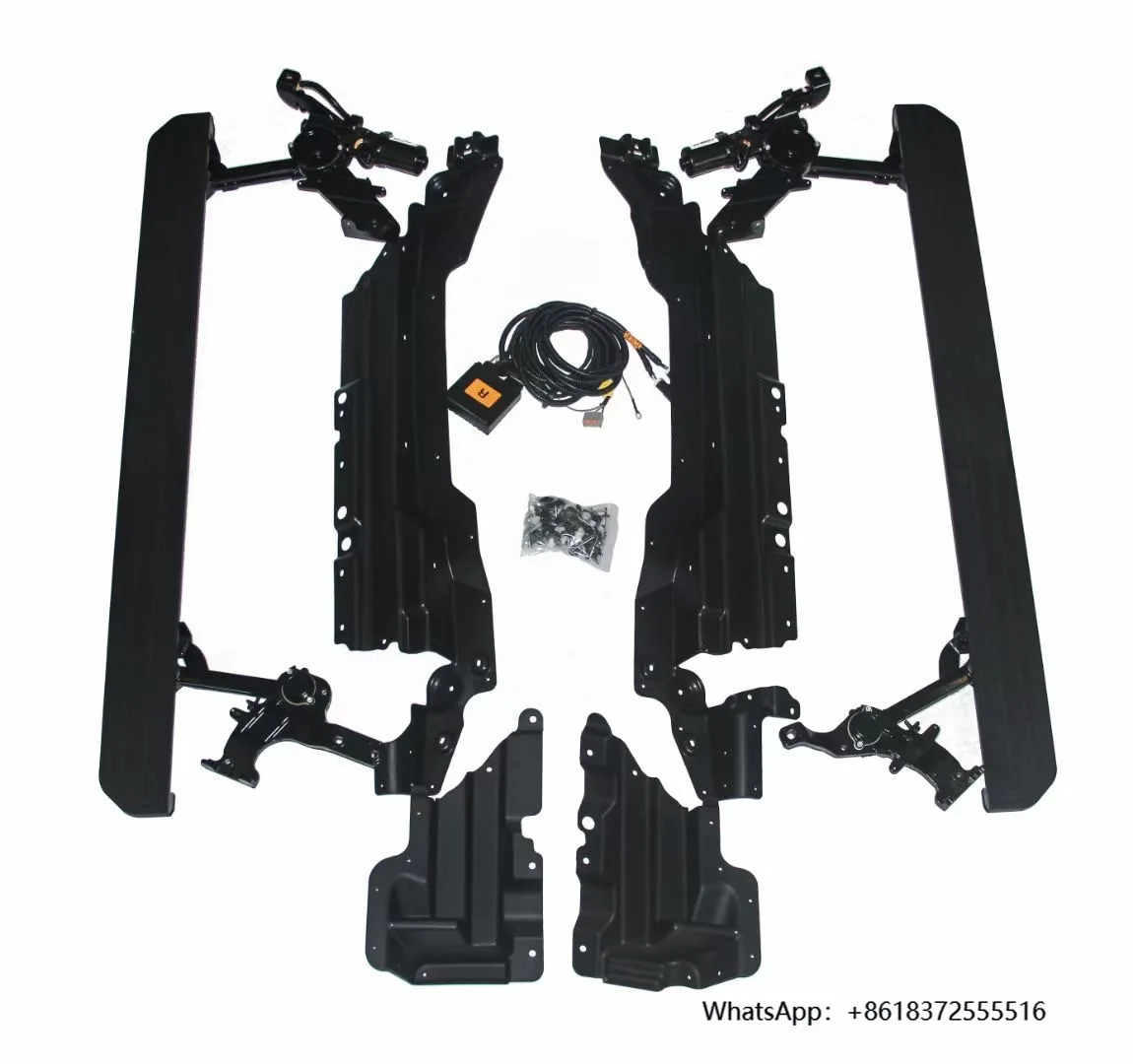 

daPromotionFactory Customization Automatic Aluminum Electric Side Steps Running Board for Range Rover Defender 110 130